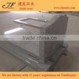 Polished Grey Granite Tombstone And Monument With Classic Design thumbnail-5