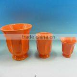 2012 New Designs Ceramic Fresh Flower Pot