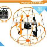 2015 Hot Toy SKY WALKER Hsj UFO Climbing Wall 2.4G 4CH RC Quadcopter Skywalker thumbnail-2
