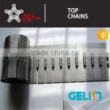 820 Single Hinge Straight Running Stainless Steel Flat Top Chain thumbnail-5