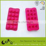 Custom Heart Shape Silicone Ice Cube Tray