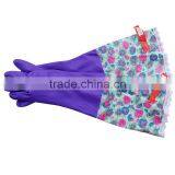 Kitchen Cleaning Dish Washing Lace Warm Waterproof Laundry Gloves thumbnail-2