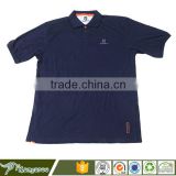 Custom made worker dark blue polo t shirt factory