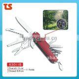 New Designcompass Multi Knife Novelty Pocket Knife Multi Functiona Utility Kinfe LED Knife K5011B thumbnail-1