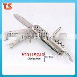 2014 New Stock New Design Multi Knife Pocket Knife Multi Function LED Knife ToolsK5011SG40 thumbnail-1