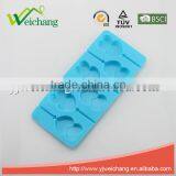 WCTS1042 Silicone Hard Candy Lollipop Molds With Sticks DIY 3d Chocolate Fondant Mould for Cake Decorations (Heart) thumbnail-2