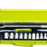 CF598707: 16pcs 1/2" Drive Socket and Ratchet Handle Set