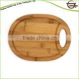 Bamboo Fillet Corner White Edge Cutting Board With Knife Sharpener thumbnail-2