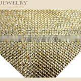 24*40cm Hot Fix Square Crystal Rhinestone Mesh Bling 10*10cm thumbnail-6