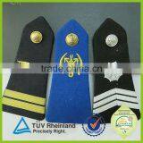 Merchant Marine Rank Insignia Military Uniform Embroidered Epaulette