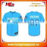 Hongen Apparel 2016 USA Baseball Jersey Newest Design Fashion Baseball Jersey Baseball Uniforms thumbnail-1