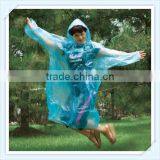PE Disposable Blue Raincoat thumbnail-1