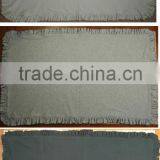 Baby Blanket Ruffle 100% Soft Cotton thumbnail-2