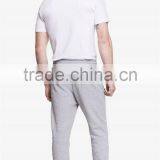 Men Gray Double Knit Jogger Pants Cheap Wholesale Jogger Pants thumbnail-3