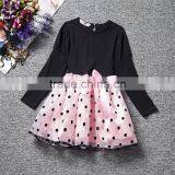 2016 Years Long Sleeve Princess Winter Dress Wholesale Children Clothes thumbnail-1