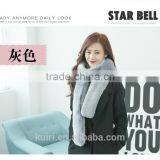 2016 Woman Faux Fur Scarf For Women Winter Warm Long Scarves Female Handmade Rex Rabbit Fur Scarf thumbnail-2