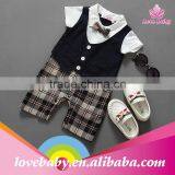Baby Boys Gentle Stylish Clothing Handsome United Kindom Style Suit for New Boys Wholesaler thumbnail-1