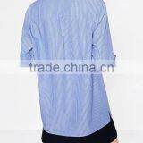 Runwaylover EY2341B New Design 2017 Women Fashion Embroidery Stripe Blouse thumbnail-4