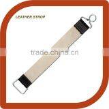 LEATHER STROP STRAP BELT SHARPENING STRAIGHT CUT THROAT SHAVING RAZOR + PASTE thumbnail-1