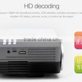 New Arrival GM-50 HD Home Theater Mini LED TV Projector Beamer SD/HDMI/VGA/AV/USB Power LCD Projector thumbnail-3