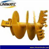 Double Start Single Flight Conical Auger for Drilling Dig thumbnail-1