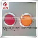 Red and Yellow 5cm Diameter Adhesive Reflector for Car thumbnail-1