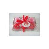 Romatic Rose Flower Candle Set for Valentine's Day thumbnail-1