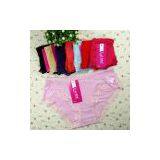 Lace Trim Bamboo Boyshort Young Lady Short Brief Girl Underpant Hipster Lingerie Lady Underwear Intimate Lady Undergarment thumbnail-2