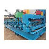 High Efficiency Double Layer Cold Roll Forming Machine for Roofing Tile / Wall Panel