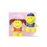 Smiley Boy & Girl Doll in Tang-Suit thumbnail-1
