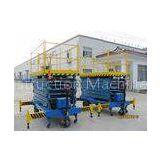 AC 220V 380V Electric Scissor Lift Aerial Work Platform With 1750 - 12000 mm