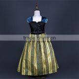 New Kids Dress Frozen Anna Princess Dress Frozen Girls Dress Lace Evening Dress thumbnail-4