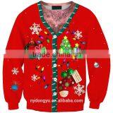 Enon Light Christmas Unisex 3D Printed Red Sweatshirts/blue na Plus Size 3d Fashioable Christmas Printed Hoodies Without Hood