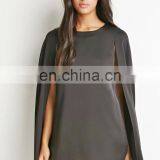 Ladies Smart Casual Dress Layered Back Sexy Sheath Mini Dress With a Layered Keyhole Back thumbnail-2