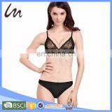 Mature Ladies Sexy Women Lingerie Lace Bra Panty Ladies Sexy Net Lace Bra Sets Sexy Lace Bra Panty Set thumbnail-2