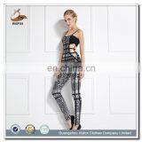 Sexy Black Adult Jumpsuit Women Summer 2015 thumbnail-5