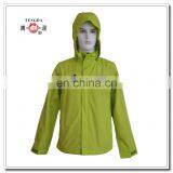High Quality Custom Breathability Grass Green Rain Jacket With Pants thumbnail-2