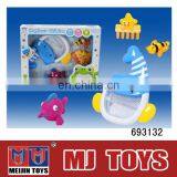 Cute animal design baby bath toys newest bat product 2015