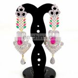Designer CZ Earrings-Wholesale American diamond earrings-Fashion wear AD earrings-2016 Cubic zirconia Earrings