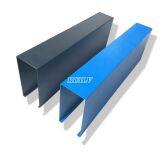 Aluminum Linear Ceiling/Metal Baffle Ceiling/Wood Grain Aluminum Ceiling thumbnail-1