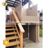 7LSJW Shandong SevenLift China Manufacturer Hydraulic Elevators Electric Stair Lift Made in Residential thumbnail-2