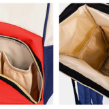 Polyester Portable Baby Mommy Diaper Backpack With Stroller Hook thumbnail-3