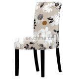Printed Elastic Chair Cover Dining Spandex Stretch Removable Slipcovers for Dining Room Banquet Wedding Kitchen thumbnail-5