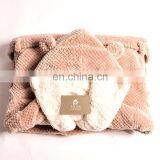 High Quality Super Soft 100 Cotton/fleece Terry Microfiber Bathrobes Women Wholesale Bathrobe With Hood thumbnail-6