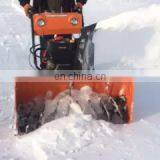 Aluminum snow shovel abrasive nylon broom sweeper brush 6.5hp zongshen thrower sweeper