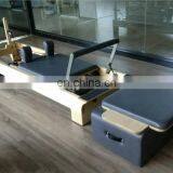 White Maple Wood Reformer Pilates With Tower Used in Pilates Machine Reformer SRP04 thumbnail-3