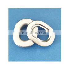 Hand Fashion Square Gold Matte Silver Oval Shoes Eyelet/Grommet Set Metal thumbnail-4