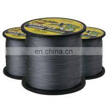 High Strength Horsepower Fishing Line 8 Braided 1000m Grey PE Braid Fishing Line is Strong and Durable thumbnail-4