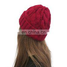 New Arrival Winter Knit Beanie Hat Fisherman Outdoor Protection Antifreezing Warm Knitted Acrylic Cotton Beanie Hats