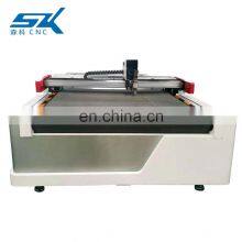 China Famous Senke Brand Work for Leather With Magnesium Alloy Adsorption Table CNC Vibrate Cutter thumbnail-2